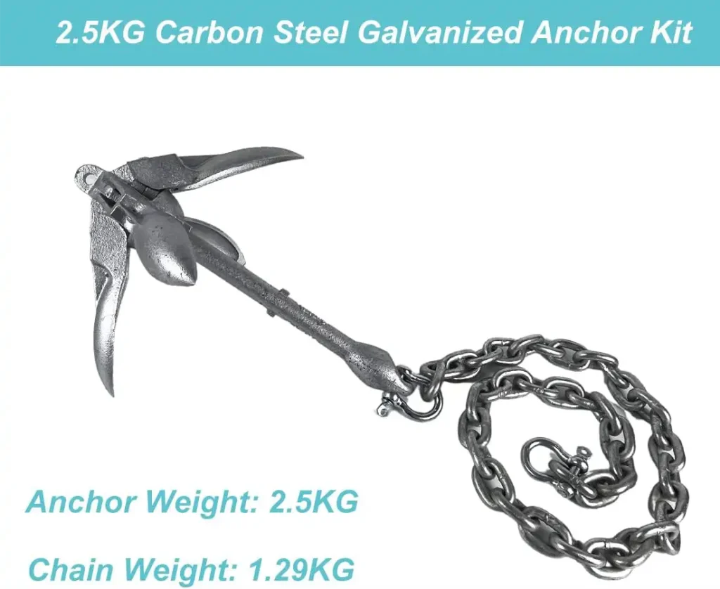 BeGrit Kit Ancla Galvanizada 2.5kg 2