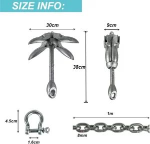 BeGrit Kit Ancla Galvanizada 2.5kg 5