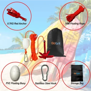 BeGrit Kit Ancla Plegable para Barco 3