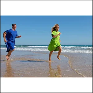 Fit-Flip Poncho de Surf - Ligero, Compacto y de Secado Rápido 5