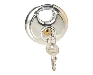 Hyfive Candado Heavy Duty para Enganche de Remolque y Caravana - Alta Seguridad con Barra de Bloqueo de Acero Inoxidable, Visible y Fácil de Aplicar 3