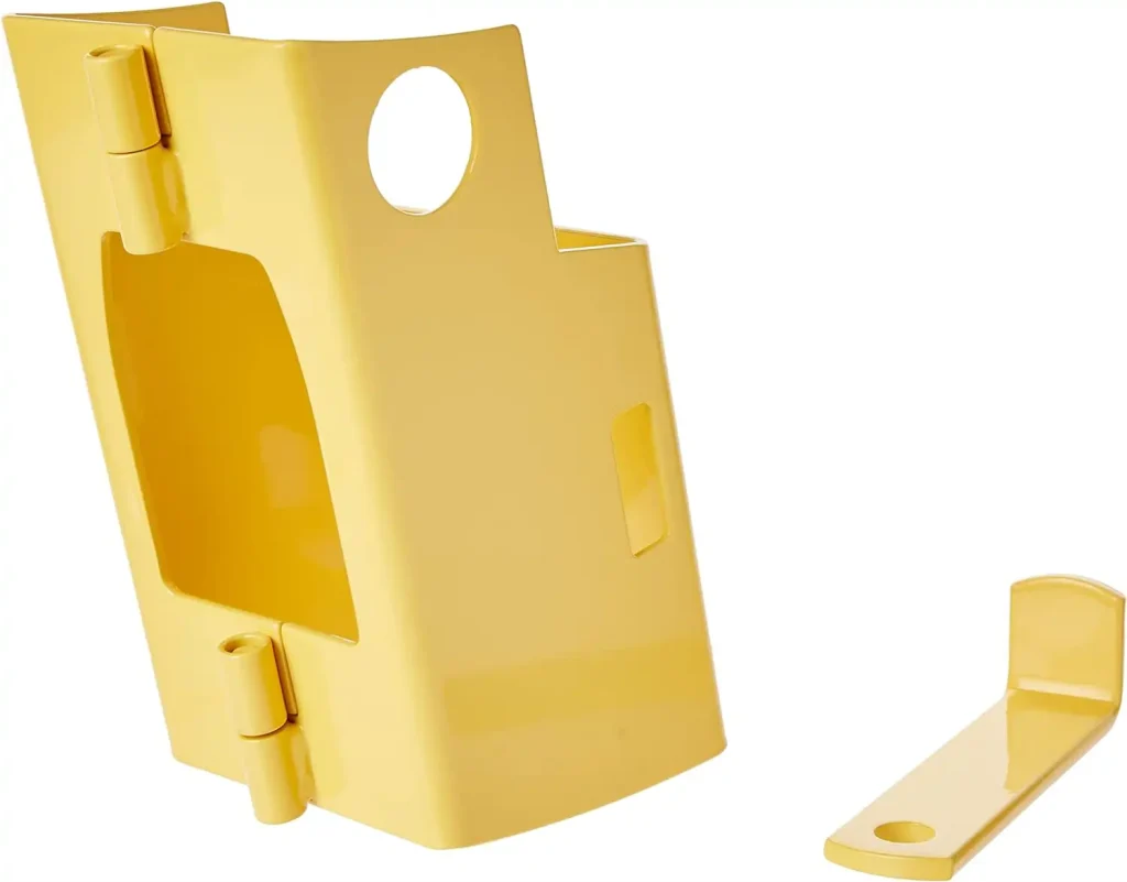 Hyfive Candado Heavy Duty para Enganche de Remolque y Caravana - Alta Seguridad con Barra de Bloqueo de Acero Inoxidable, Visible y Fácil de Aplicar 8