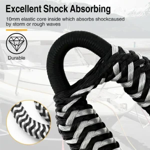 NICEWAT Cuerda de Amarre - Accesorios para Barcos y Muelle 1
