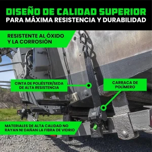 Rhino USA Correas de Amarre Retráctiles 5