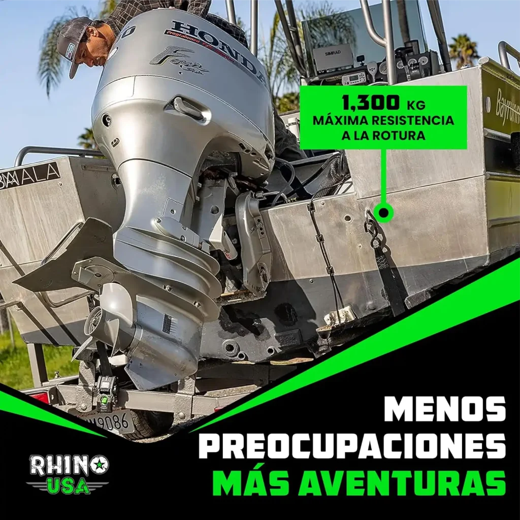 Rhino USA Correas de Amarre Retráctiles 7