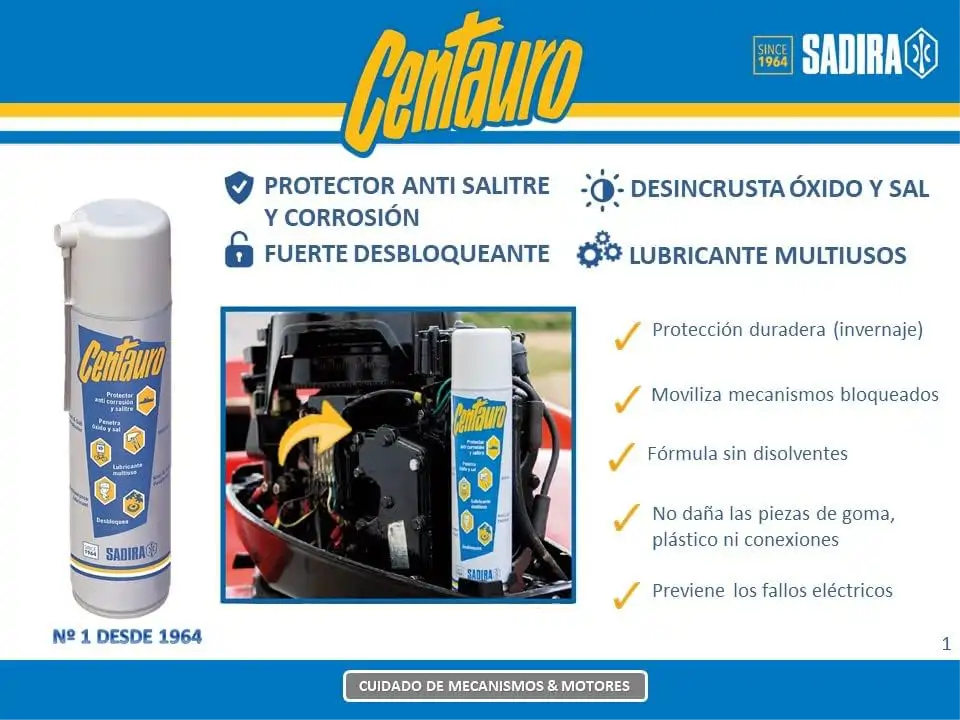 Sadira Centauro Spray 405 CC - Lubricante Multiusos 2